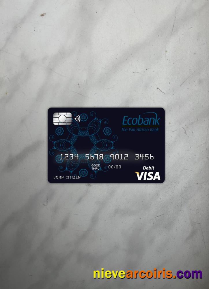 Benin Ecobank Visa Card Photolook Front Photolook