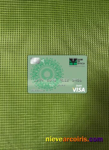 Benin Bank Of Africa Visa Card Photolook Front Photolook