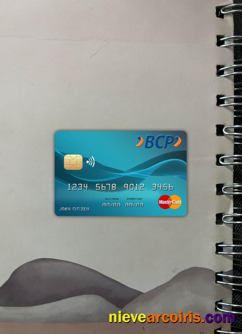 Bolivia Credito Bank Mastercard Photolook Front Preview