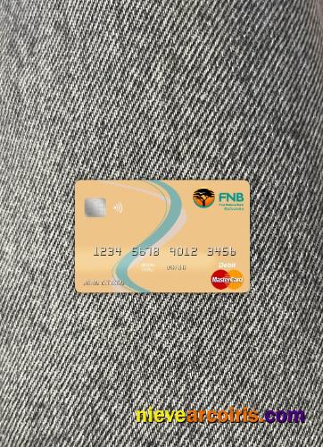 Botswana First National Bank Master Card Photolook Front Preview