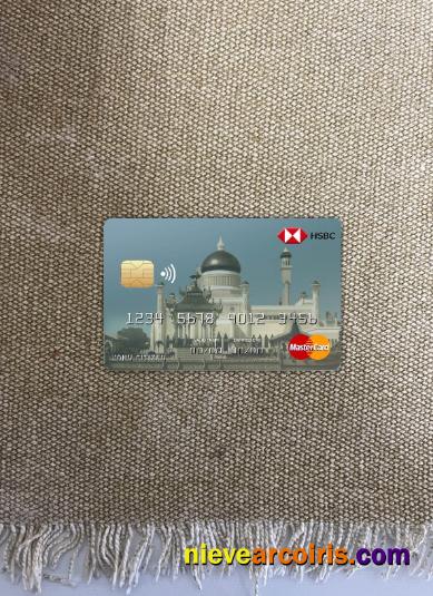 Brunei HSBC Bank Mastercard Photolook Front Photolook