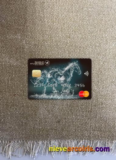 Burkina Faso Atlantique Bank Mastercard Photolook Front Photolook