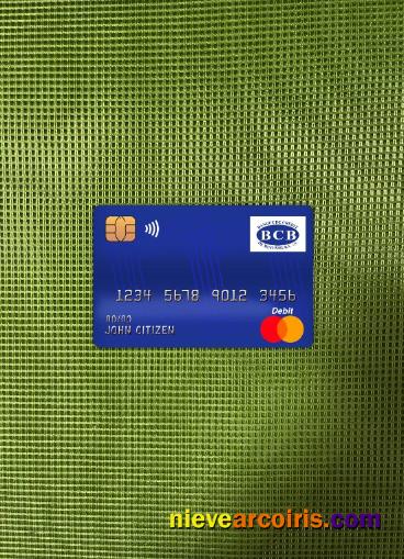 Burundi Credit Bank Of Bujumbura Master Debit Card Photolook Front Photolook