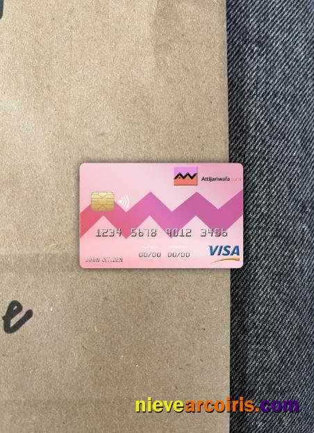 Côte D'Ivoire Attijariwafa Bank Visa Card Photolook Front Photolook