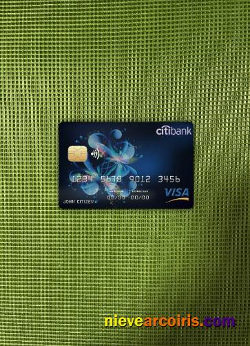 Côte D'Ivoire Citi Bank Visa Card Photolook Front Photolook