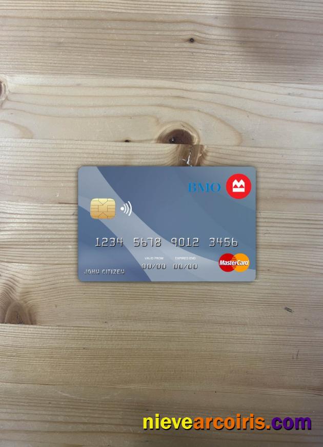 Canada Montreal Bank Mastercard Photolook Front Preview