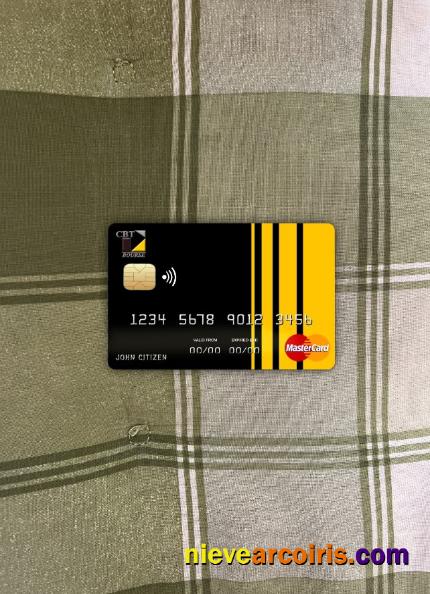Chad Commercial Bank Tchad Mastercard Photolook Front Photolook