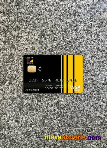 Chad Commercial Bank Tchad Visa Card Photolook Front Photolook
