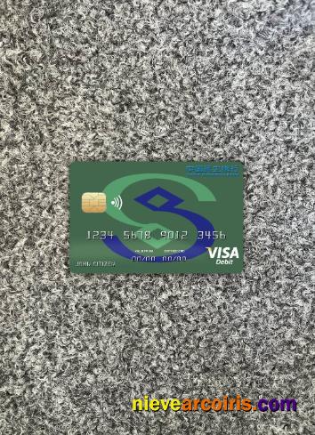 China Minsheng Bank Visa Card Photolook Front Photolook