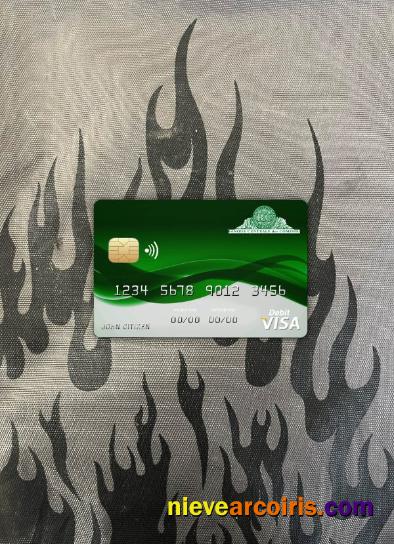 Comoros Sanduk Bank Visa Card Photolook Front Preview