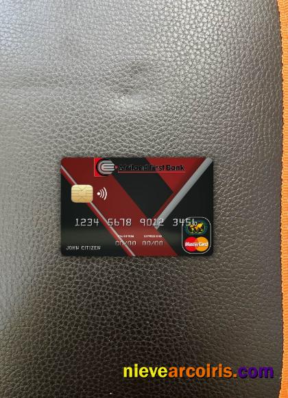 Congo Afriland First Bank Mastercard Photolook Front Photolook