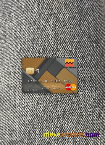 Congo Credit Bank Mastercard Photolook Front Photolook