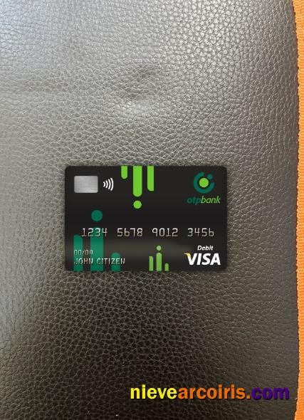 Croatia OTP Bank Visa Debit Card Photolook Front Photolook