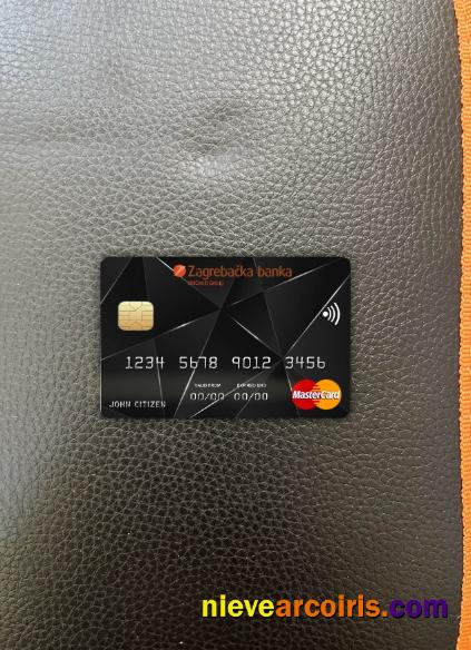Croatia Zagrebacka Bank Mastercard Photolook Front Preview
