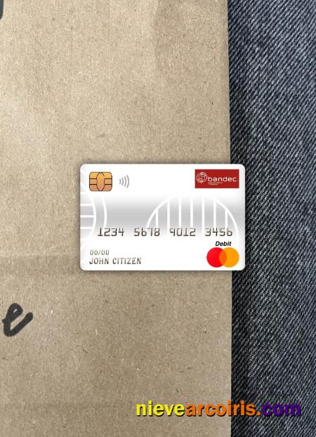 Cuba Bandec Banco De Credito Y Comercio Bank Master Debit Card Photolook Front Preview