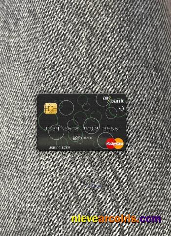 Czech Air Bank Mastercard Photolook Front Preview