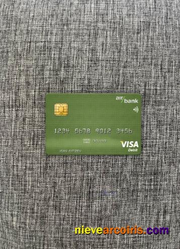 Czech Air Bank Visa Debit Card Photolook Front Sample