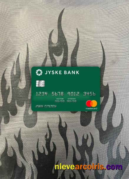 Denmark Jyske Bank Mastercard Photolook Front Sample