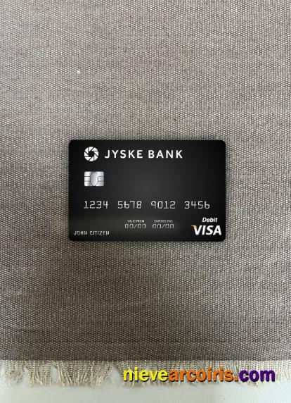 Denmark Jyske Bank Visa Debit Card Photolook Front Photolook