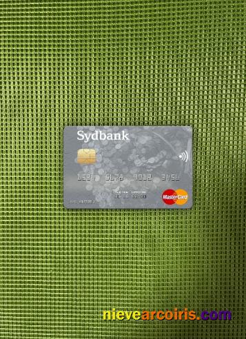 Denmark Sydbank Mastercard Photolook Front Template