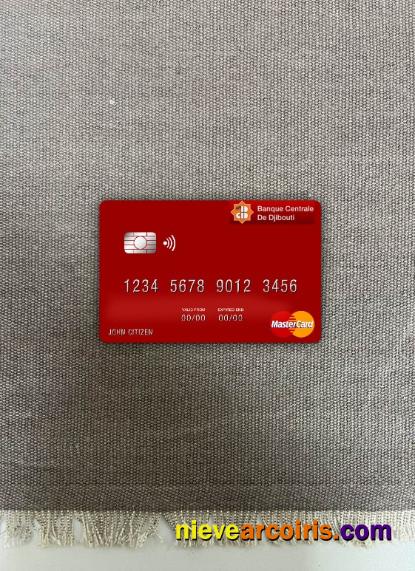 Djibouti Central Bank Of Djibouti Mastercard Photolook Front Photolook