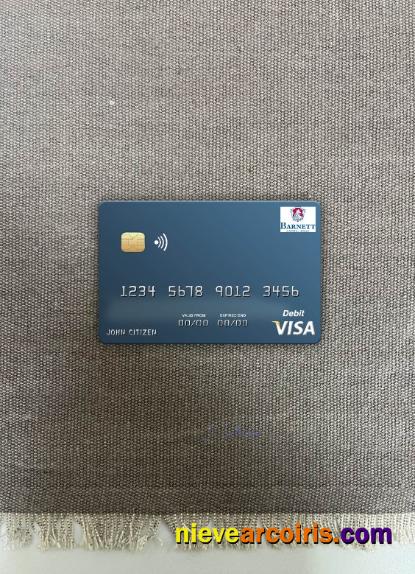 Dominica Barnett Capital Bank Visa Debit Card Photolook Front Photolook