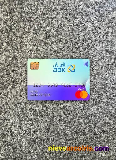 Egypt Al Ahli Bank Of Kuwait Master Card Photolook Front Photolook