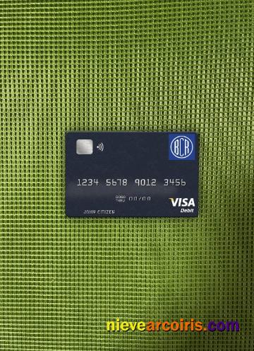 El Salvador Banco Central De Reserva De El Salvador Visa Debit Card Photolook Front Preview