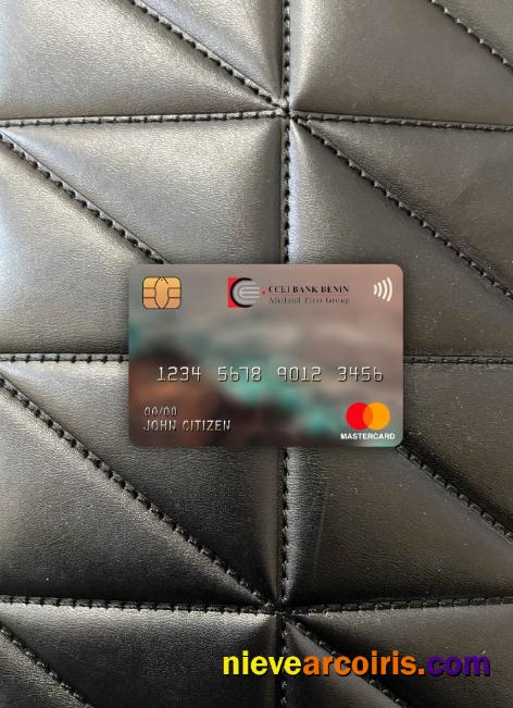 Equatorial Guinea CCEI Bank Master Card Photolook Front Sample