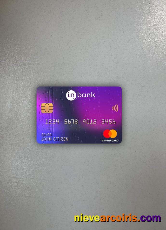 Estonia Idbank Master Card Photolook Front Photolook