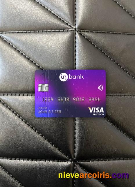 Estonia Idbank Visa Electron Card Photolook Front Photolook