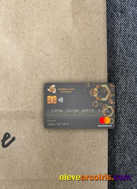 Ethiopia Commercial Bank Mastercard Photolook Front Photolook