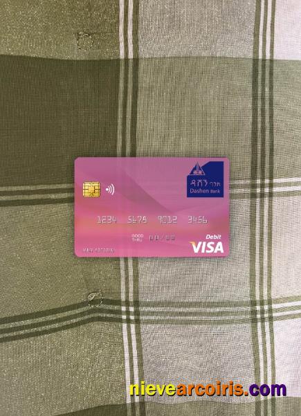 Ethiopia Dashen Bank Visa Debit Card Photolook Front Photolook