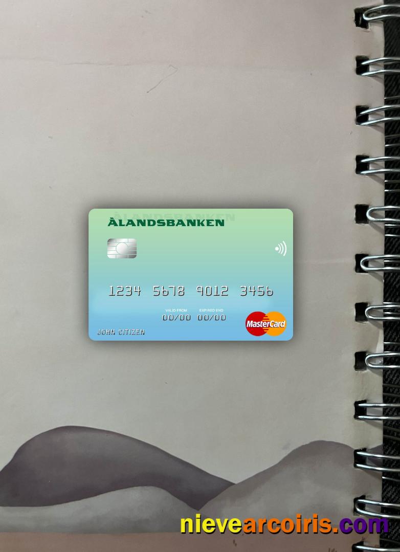 Finland Bank Of Aland Mastercard Photolook Front Preview