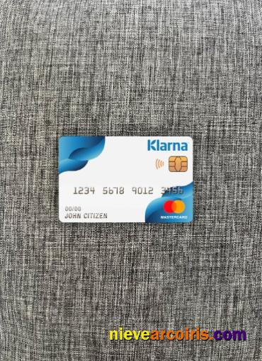 Finland Klarna Bank Mastercard Photolook Front Photolook