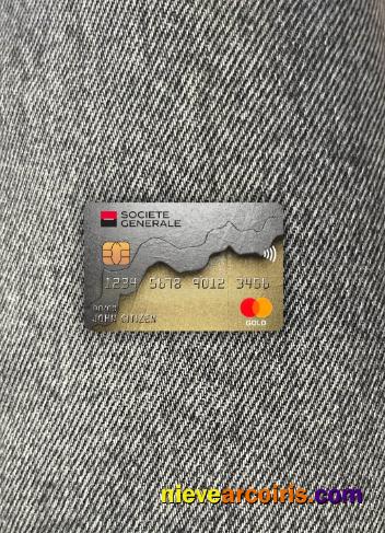 France Société Générale Bank Mastercard Photolook Front Sample