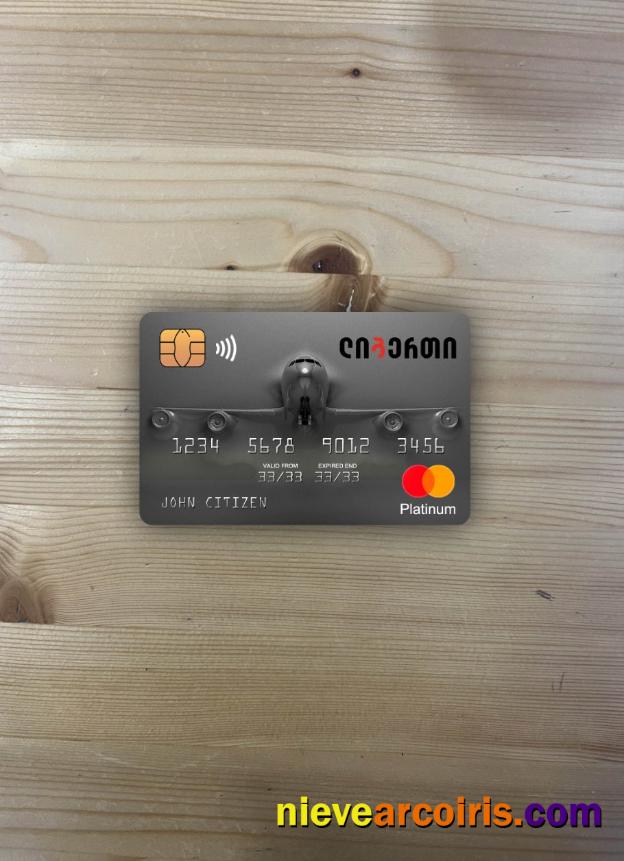 Georgia Liberty Bank Mastercard Platinum Photolook Front Sample