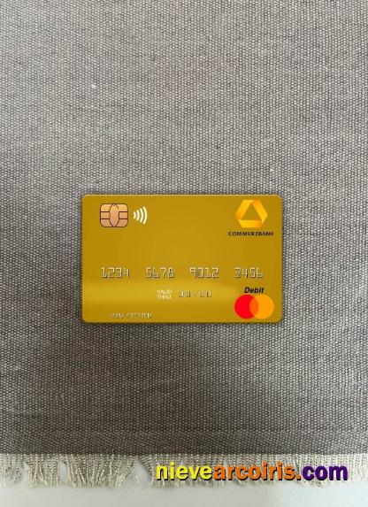 Germany Commerz Bank Mastercard Photolook Front Sample