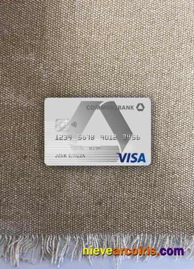 Germany Commerzbank Visa Card Photolook Front Photolook