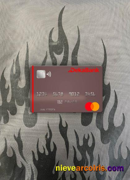 Germany Deka Bank Mastercard Photolook Front Preview