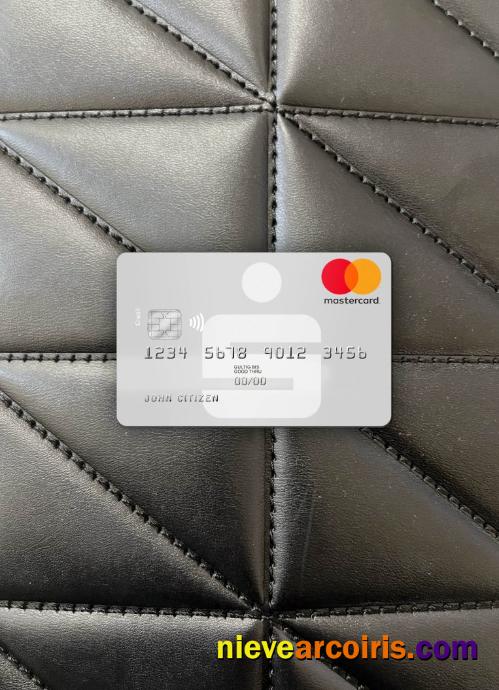 Germany Sparkasse MasterCard Photolook Front Sample