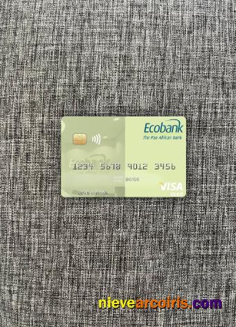 Ghana Ecobank Ghana Visa Debit Card Photolook Front Preview