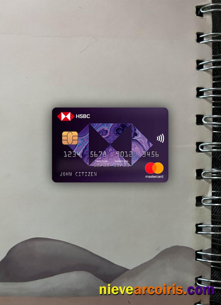 Greece HSBC Mastercard Photolook Front Preview