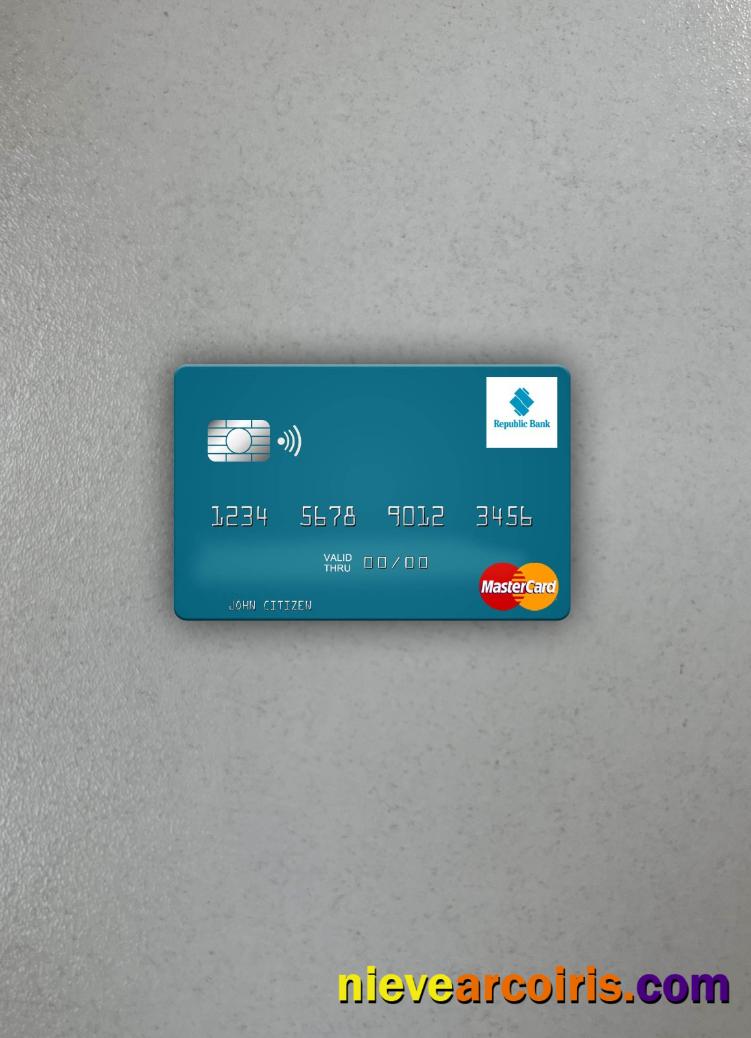 Grenada Republic Bank Grenada Mastercard Photolook Front Preview
