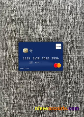 Guinea Access Bank Guinée Mastercard Photolook Front Sample