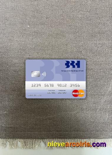 Haiti BRH Bank Mastercard Photolook Front Photolook