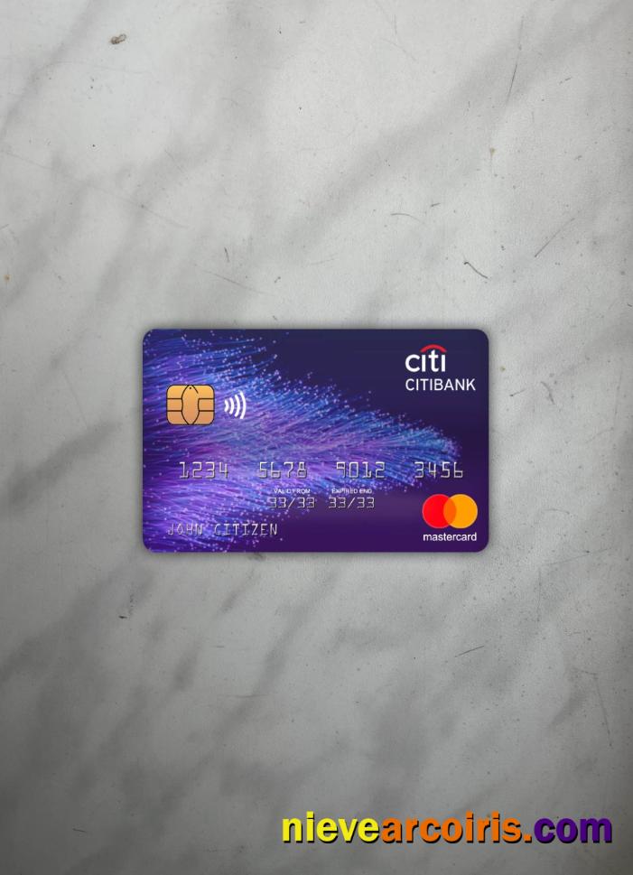 Hong Kong Citibank Mastercard Photolook Front Photolook