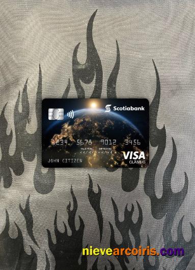 Hong Kong Scotiabank Visa Classic Card Photolook Front Photolook