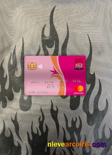 Hungary MKB Bank Mastercard Photolook Front Photolook