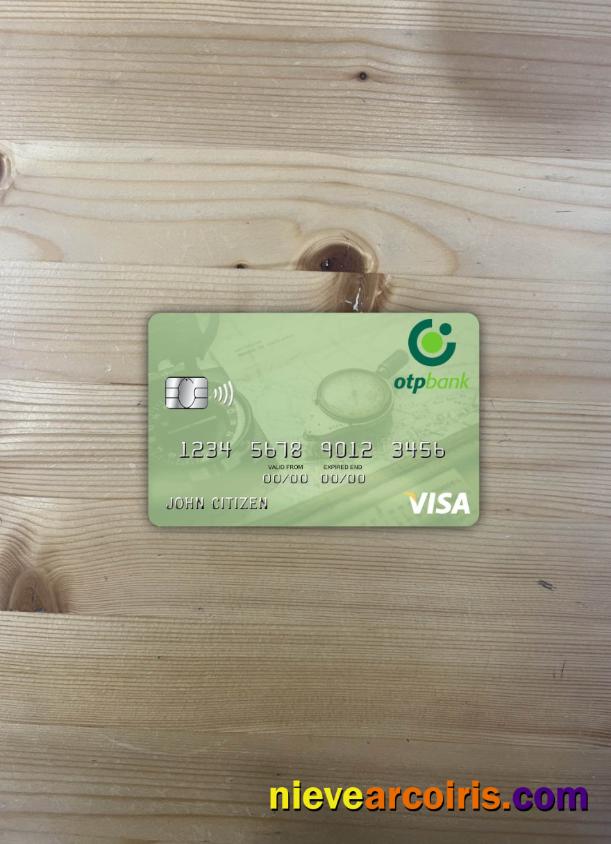 Hungary OTP Bank Visa Card Photolook Front Photolook
